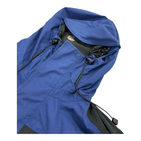 Mountain Hardwear Conduit Jacket Men's S Blue Black Waterproof Hooded Shell - Picture 15 of 16
